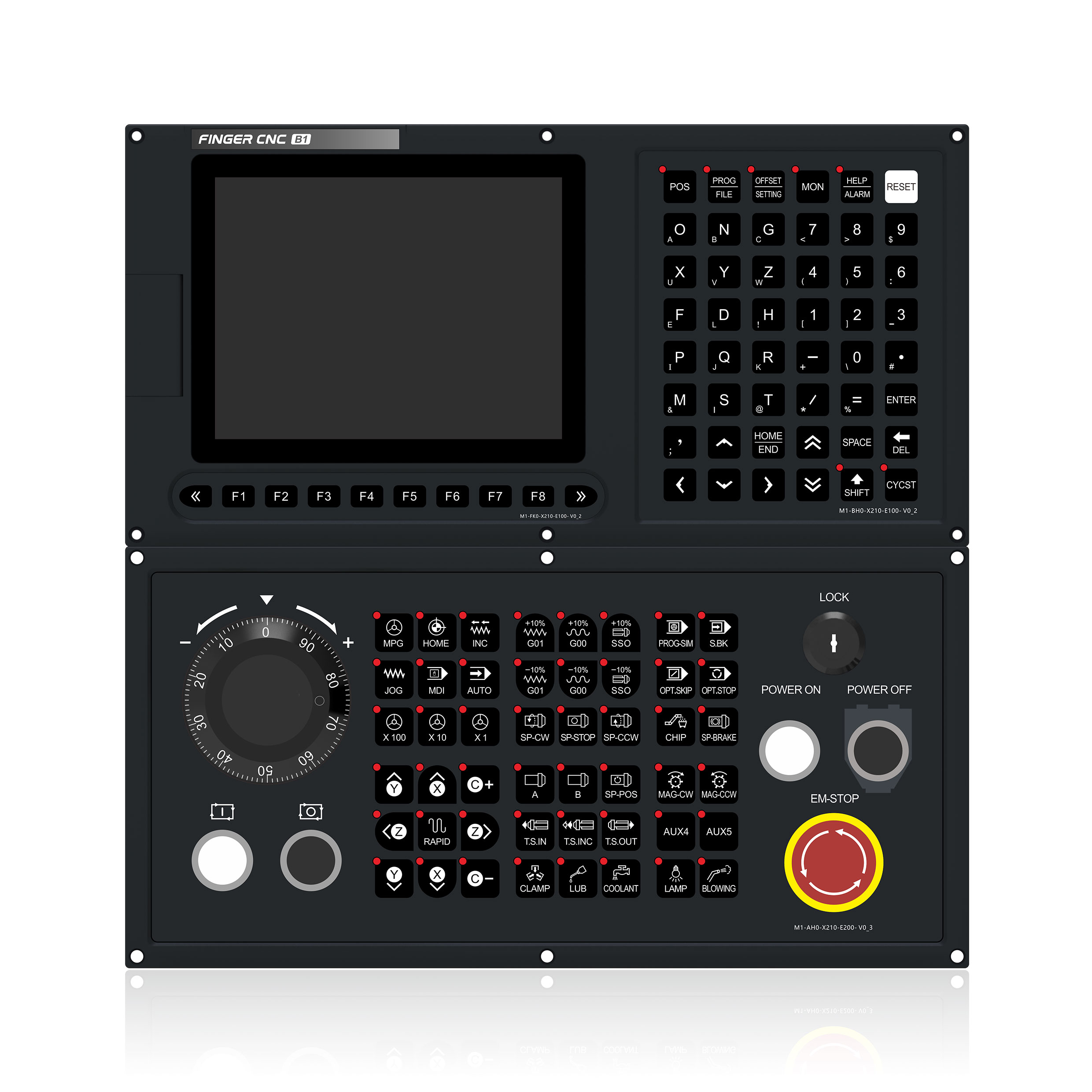 B Series 8-inch Lathe CNC System (Horizontal) 