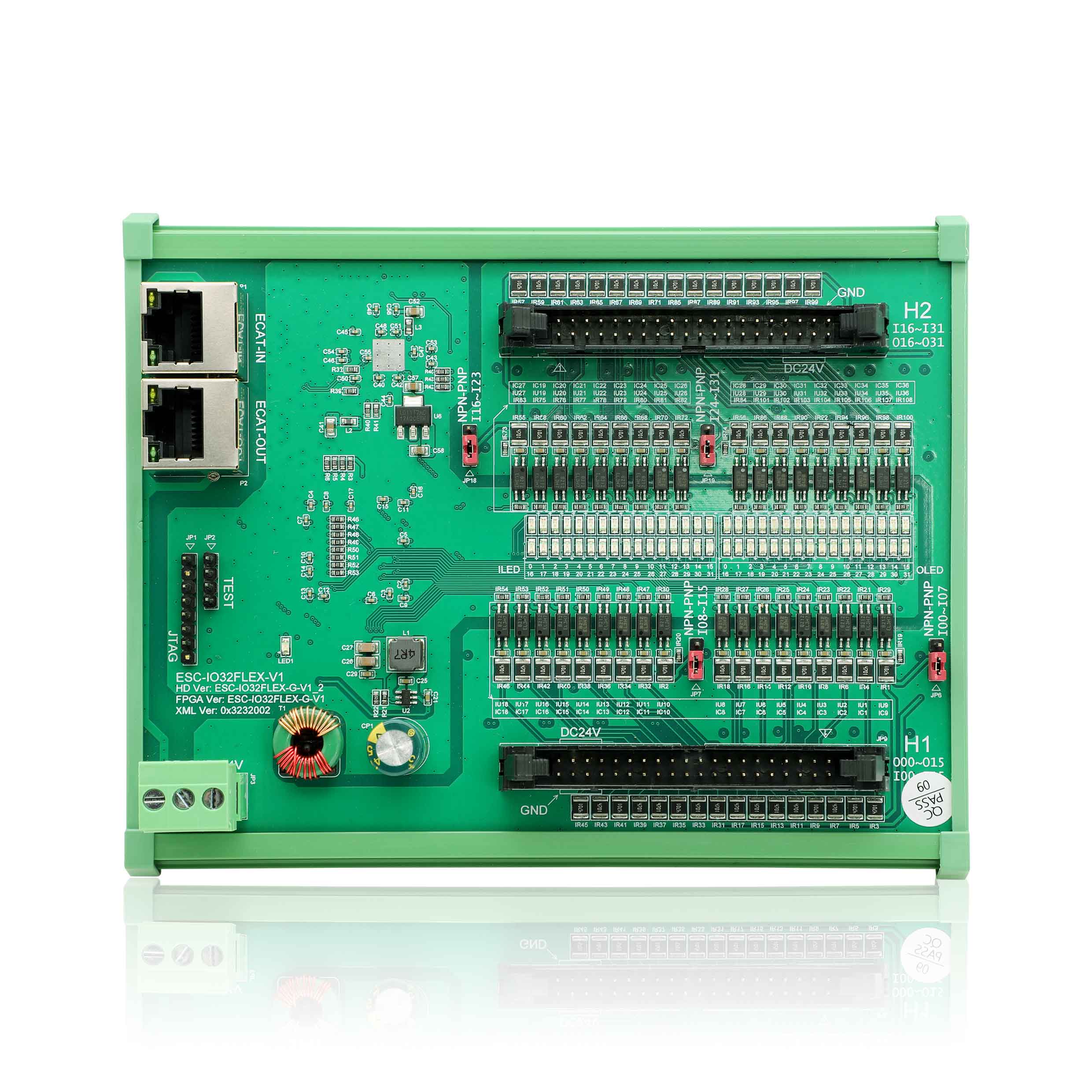 EtherCAT Compact 32-Point Input/32-Point Output (Transistor) IO Module